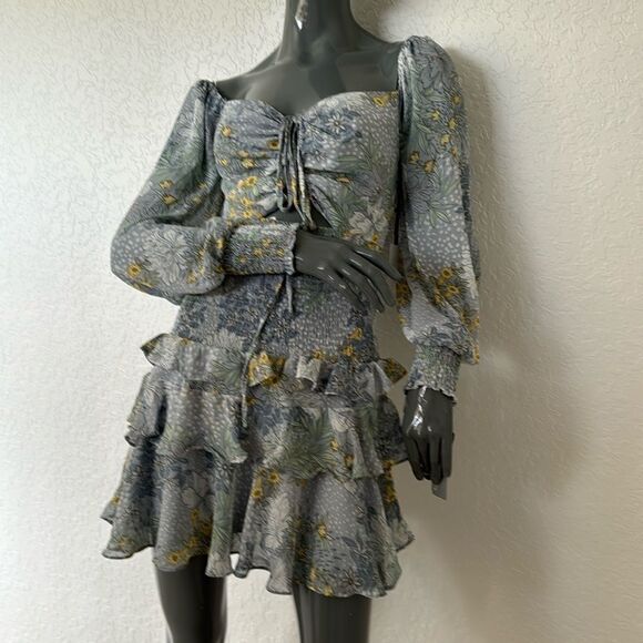 ASTR the label floral dress - Picture 1 of 9